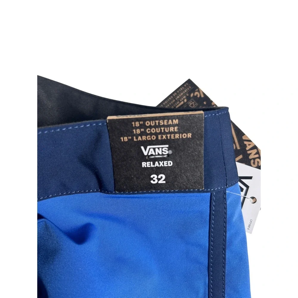 Vans Ever Ride Boardshorts Blue Mens Size 32 Swim Trunks Shorts‎ New with Tags